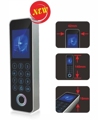 IP65 van de het Systeemvingerafdruk van de gezichtserkenning Biometrische het Toegangsbeheerturnstile van Smart Card Poort