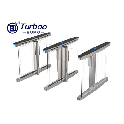 Automatisch Toegangsbeheerturnstile Poort Transparant Acrylwapen met Geborstelde Servomotor